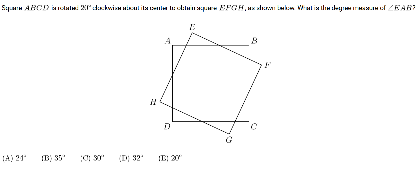 The problem with answer choices